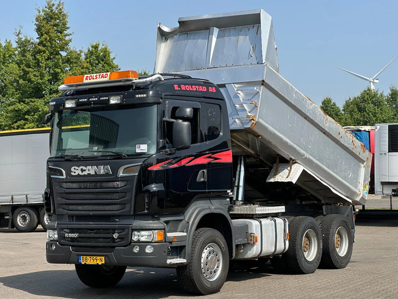 Scania R560 V8 6x4 Tipper / Big Axle / Full Steel / Euro 5 / Retarder - Camion benne: photos 1 Scania R560 V8 6x4 Tipper / Big Axle / Full Steel / Euro 5 / Retarder - Camion benne: photos 1