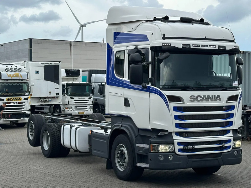 Scania R580 V8 6x2*4 Chassis Retarder Full Air 4.90 Wb Euro 6 - Châssis cabine: photos 3 Scania R580 V8 6x2*4 Chassis Retarder Full Air 4.90 Wb Euro 6 - Châssis cabine: photos 3