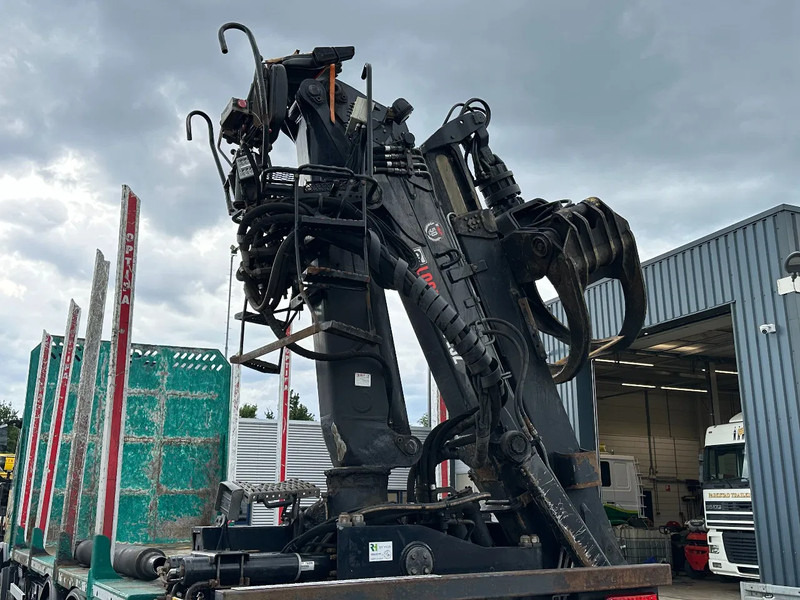 Camion grumier Volvo FH 16.750 6x4 Hiab 125Z Crane Engine Problem! Wood Transporter Euro 6: photos 6
