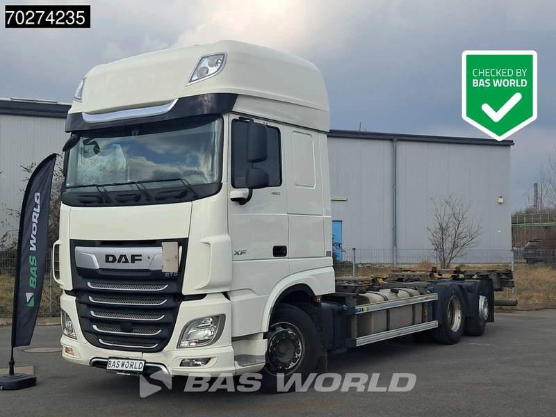 DAF XF 480 6X2 SSC FAN Retarder ACC Lift-Lenkachse LED Euro 6 - Camion porte-conteneur/ Caisse mobile: photos 1 DAF XF 480 6X2 SSC FAN Retarder ACC Lift-Lenkachse LED Euro 6 - Camion porte-conteneur/ Caisse mobile: photos 1