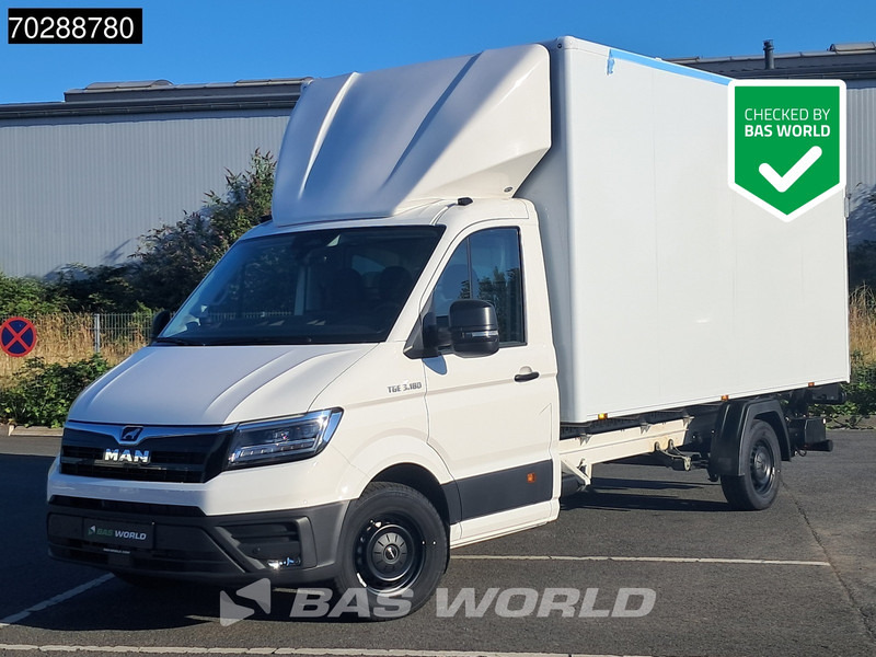 MAN TGE 3.180 Neu! Automatik 2025 Facelift Koffer Ladebordwand Navi Klima Tempomat LED Euro6 21m3 A/C Cruise control - Fourgon grand volume: photos 1 MAN TGE 3.180 Neu! Automatik 2025 Facelift Koffer Ladebordwand Navi Klima Tempomat LED Euro6 21m3 A/C Cruise control - Fourgon grand volume: photos 1
