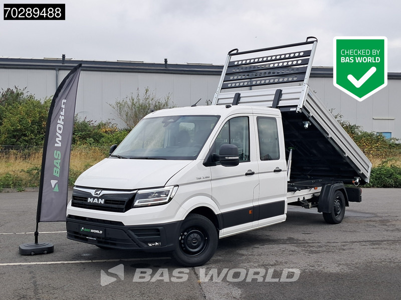 MAN TGE 3.180 Neu! Dreiseitenkipper Automatik 180PS LED Klima Tempomat 2,5t AHK Euro6 Kipper 10m3 A/C Towbar Cruise control - Utilitaire benne: photos 1 MAN TGE 3.180 Neu! Dreiseitenkipper Automatik 180PS LED Klima Tempomat 2,5t AHK Euro6 Kipper 10m3 A/C Towbar Cruise control - Utilitaire benne: photos 1