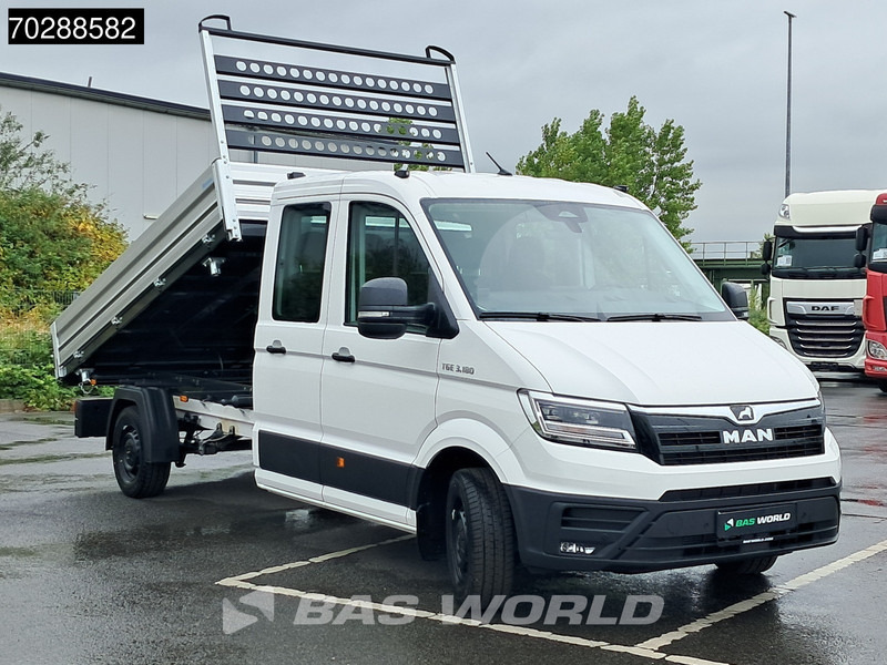 MAN TGE 3.180 Neu! Dreiseitenkipper Automatik 2025 Facelift 180PS AHK LED Klima Tempomat Navi ACC Euro6 Kieper 3m3 A/C Towbar - Utilitaire benne: photos 3 MAN TGE 3.180 Neu! Dreiseitenkipper Automatik 2025 Facelift 180PS AHK LED Klima Tempomat Navi ACC Euro6 Kieper 3m3 A/C Towbar - Utilitaire benne: photos 3
