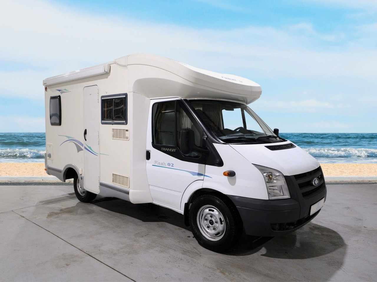 Chausson Flash 02/Festbett/Klima/Markise/Solar/TÜV 11-26 - Camping-car profilé: photos 1 Chausson Flash 02/Festbett/Klima/Markise/Solar/TÜV 11-26 - Camping-car profilé: photos 1