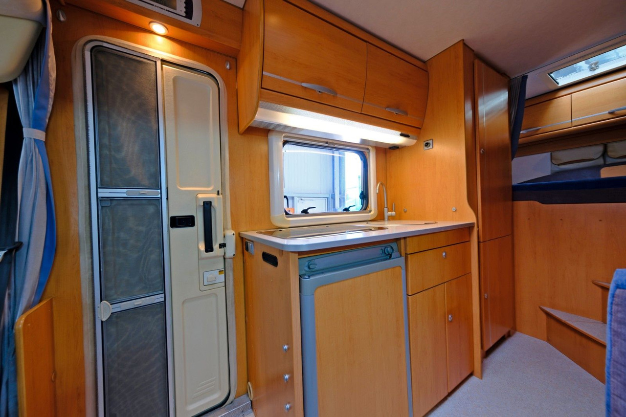 Camping-car intégral HYMER / ERIBA / HYMERCAR B 504 Classic/Festbett+Hubbett/Garage/Klima/Mar: photos 13