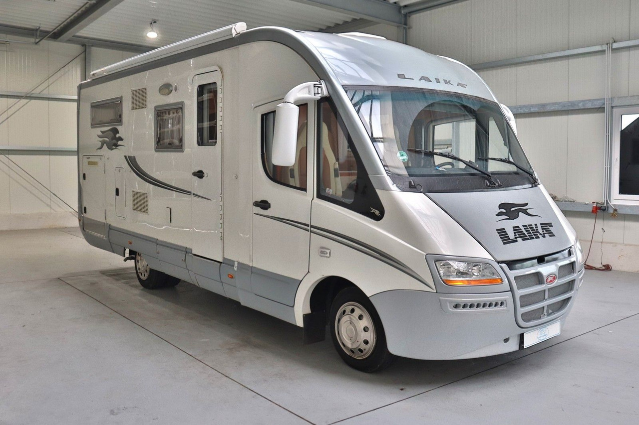 Camping-car intégral Laika Rexosline 722/Automatik/Einzelbetten+Hubbett