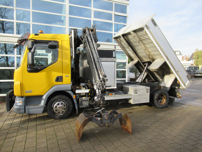 DAF LF45.160 EEV Kipper + HIAB 044 D-3 RF Kran Crane - Camion benne, Camion grue: photos 5 DAF LF45.160 EEV Kipper + HIAB 044 D-3 RF Kran Crane - Camion benne, Camion grue: photos 5