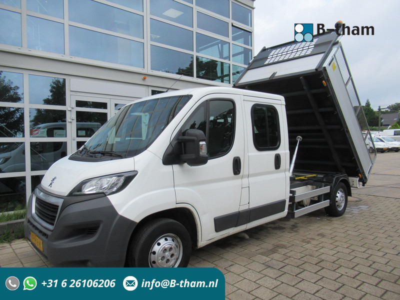 Peugeot Boxer 335 2.2 96KW HDI L3 XR DOKA Dubbelcabine Kipper Tipper - Utilitaire benne, Utilitaire double cabine: photos 1 Peugeot Boxer 335 2.2 96KW HDI L3 XR DOKA Dubbelcabine Kipper Tipper - Utilitaire benne, Utilitaire double cabine: photos 1