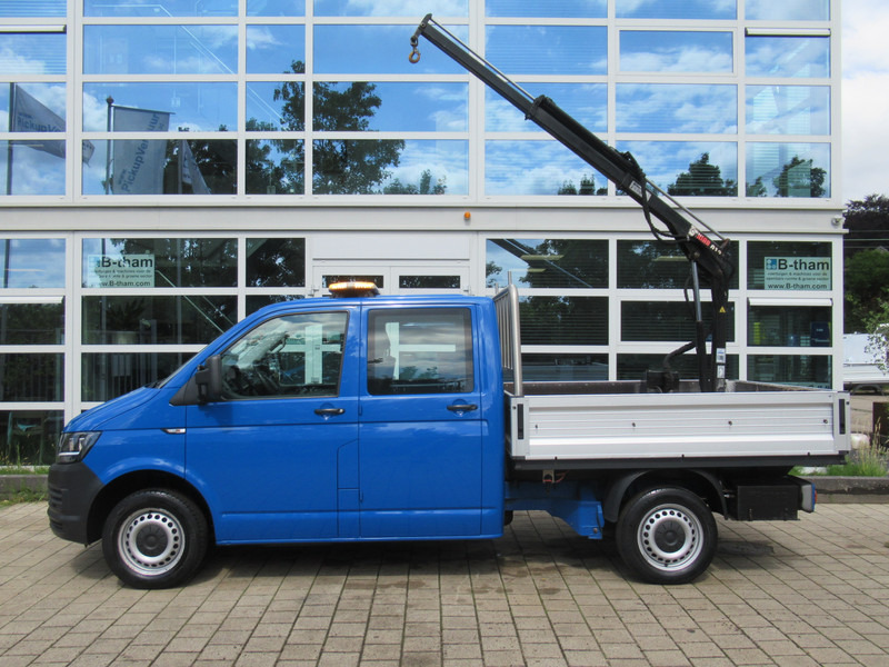 Volkswagen Transporter T5 2.0 TDI 75KW DOKA + HIAB Dubbelcabine - Utilitaire plateau, Utilitaire double cabine: photos 3 Volkswagen Transporter T5 2.0 TDI 75KW DOKA + HIAB Dubbelcabine - Utilitaire plateau, Utilitaire double cabine: photos 3