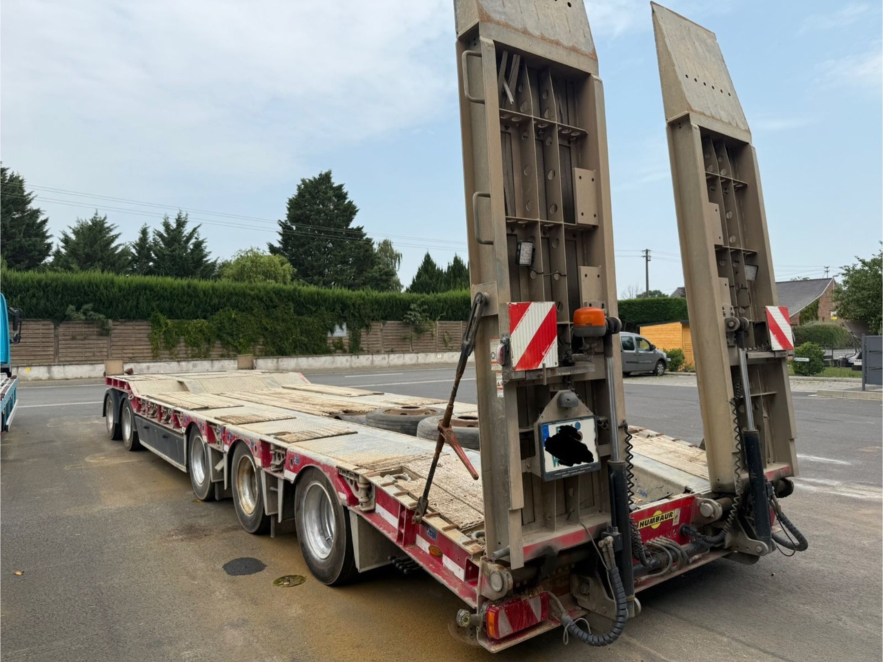 Humbaur 5-Achs Tieflader / Lift- und Lenkachse/ 50 to - Remorque porte-engin surbaissée: photos 4 Humbaur 5-Achs Tieflader / Lift- und Lenkachse/ 50 to - Remorque porte-engin surbaissée: photos 4