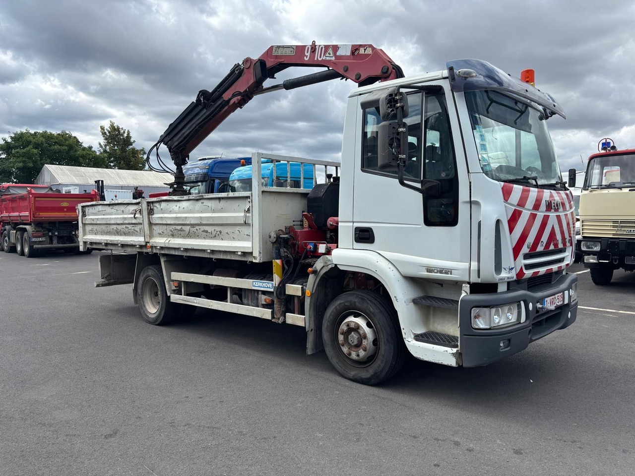 Iveco Eurocargo ML120E21 /Kipper/ Kran/ kein Brief! - Camion benne, Camion grue: photos 2 Iveco Eurocargo ML120E21 /Kipper/ Kran/ kein Brief! - Camion benne, Camion grue: photos 2