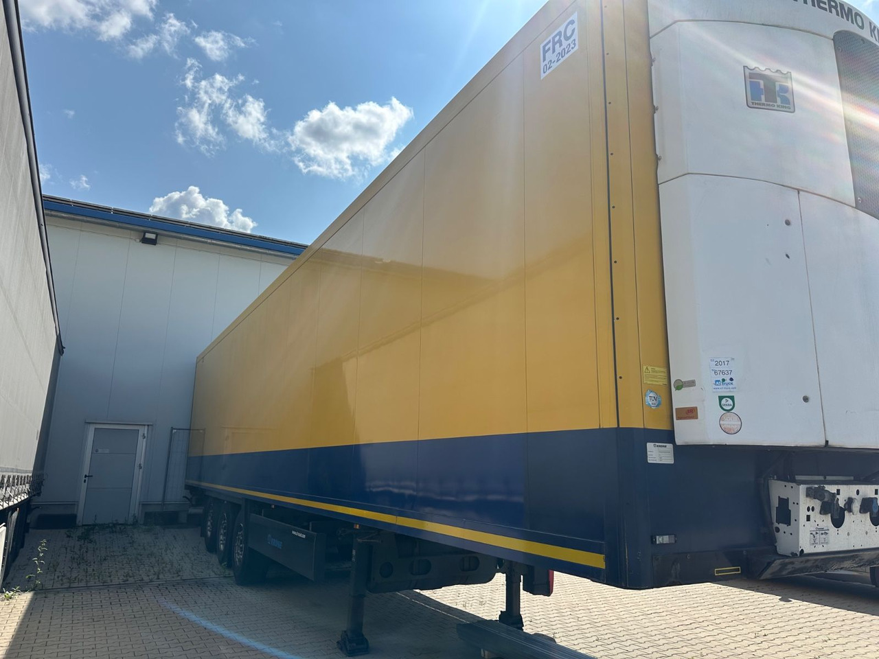 Krone Thermoking/ SD TKS/ SLXi300 - Semi-remorque frigorifique: photos 2 Krone Thermoking/ SD TKS/ SLXi300 - Semi-remorque frigorifique: photos 2