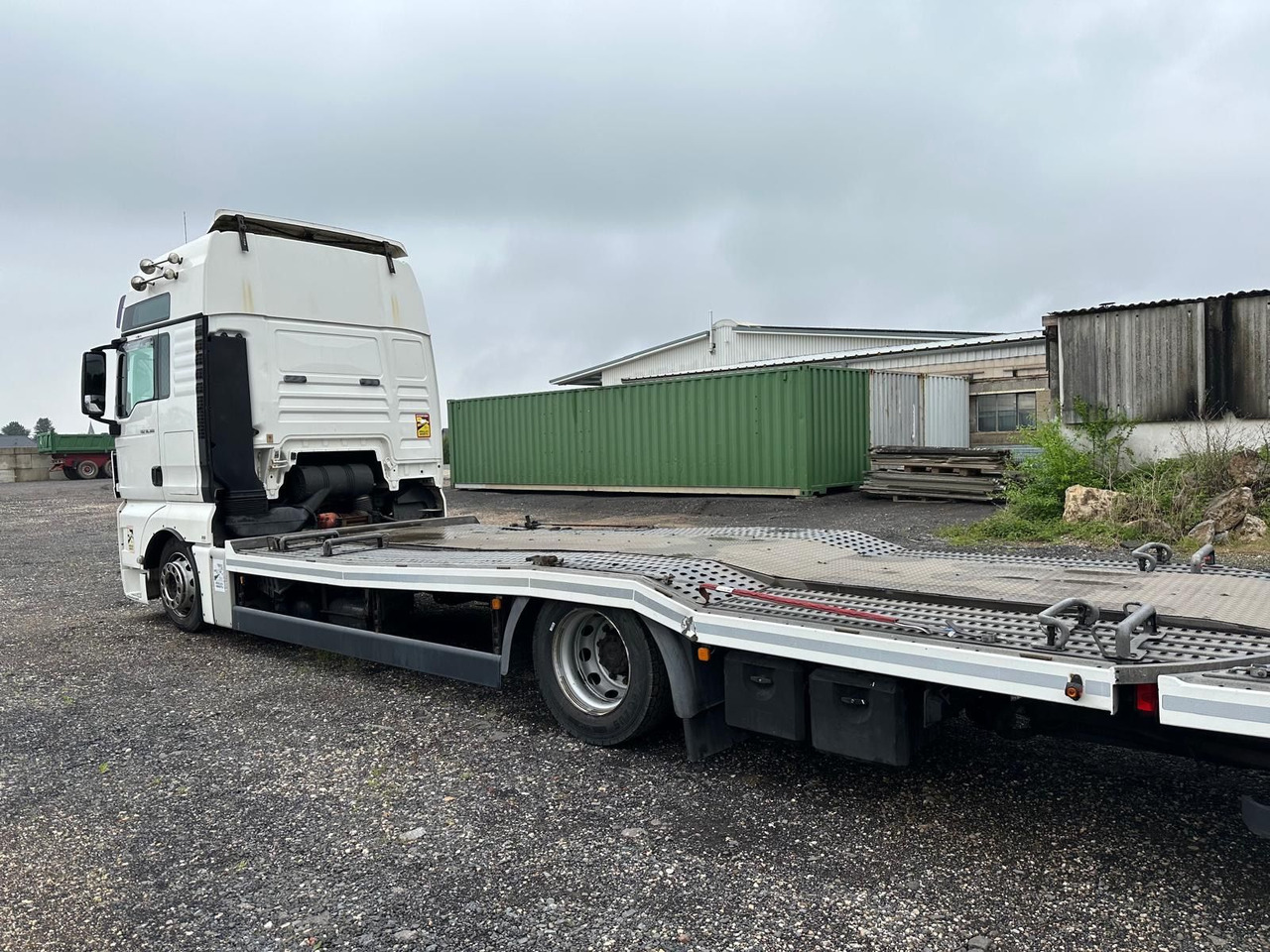 MAN TGX 18.360 Flachzug*3er*XXL*Winde*Retarder - Camion porte-voitures: photos 4 MAN TGX 18.360 Flachzug*3er*XXL*Winde*Retarder - Camion porte-voitures: photos 4