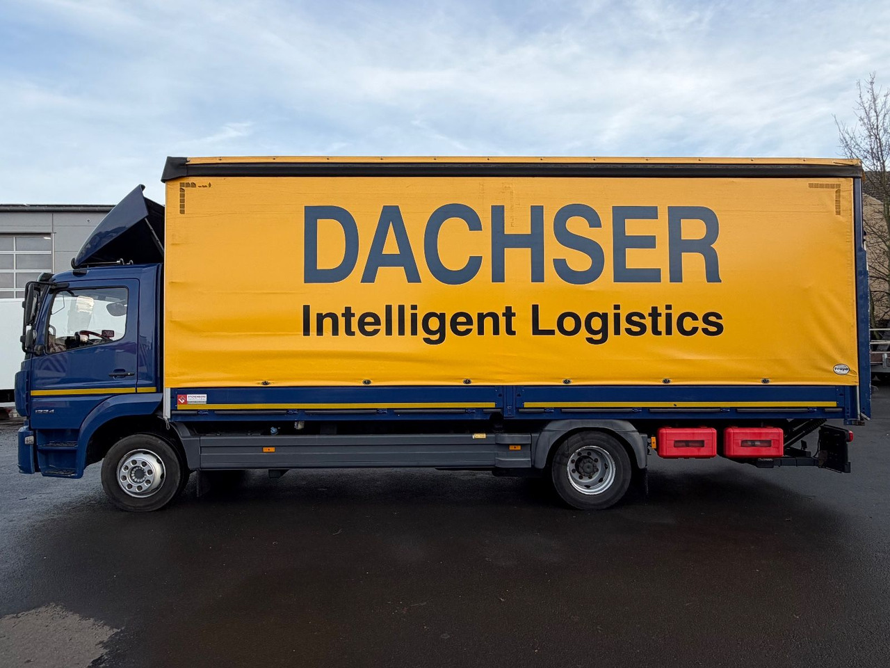 Mercedes-Benz Atego 1224 Edscha, Plane, Lbw, Ahk, Klima, Autom - Camion à rideaux coulissants: photos 5 Mercedes-Benz Atego 1224 Edscha, Plane, Lbw, Ahk, Klima, Autom - Camion à rideaux coulissants: photos 5