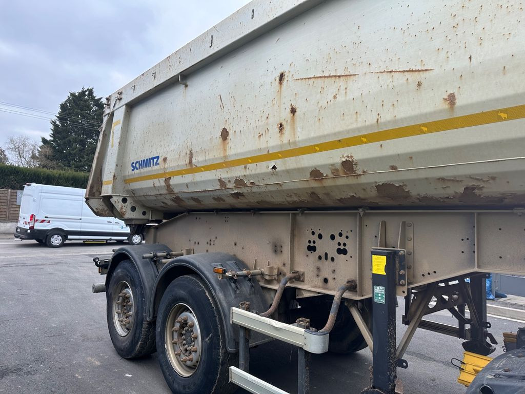 Schmitz Cargobull SKI 18 SL-7.2 SR *2-Achs Muldenkipper*Tüv neu* - Semi-remorque benne: photos 3 Schmitz Cargobull SKI 18 SL-7.2 SR *2-Achs Muldenkipper*Tüv neu* - Semi-remorque benne: photos 3