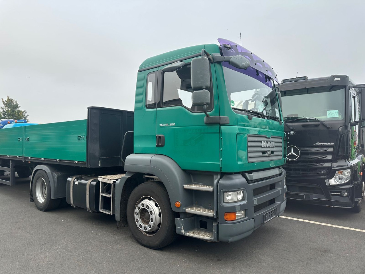 MAN TGA 18.320 4x2 BLS /1.Hand/orig. km/ Manuell - Tracteur routier: photos 1 MAN TGA 18.320 4x2 BLS /1.Hand/orig. km/ Manuell - Tracteur routier: photos 1