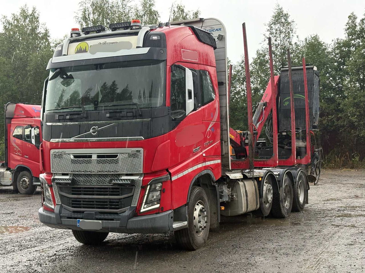 Timber truck Volvo FH16 750 16.1 Kesla with crane - Camion grumier, Camion grue: photos 1 Timber truck Volvo FH16 750 16.1 Kesla with crane - Camion grumier, Camion grue: photos 1