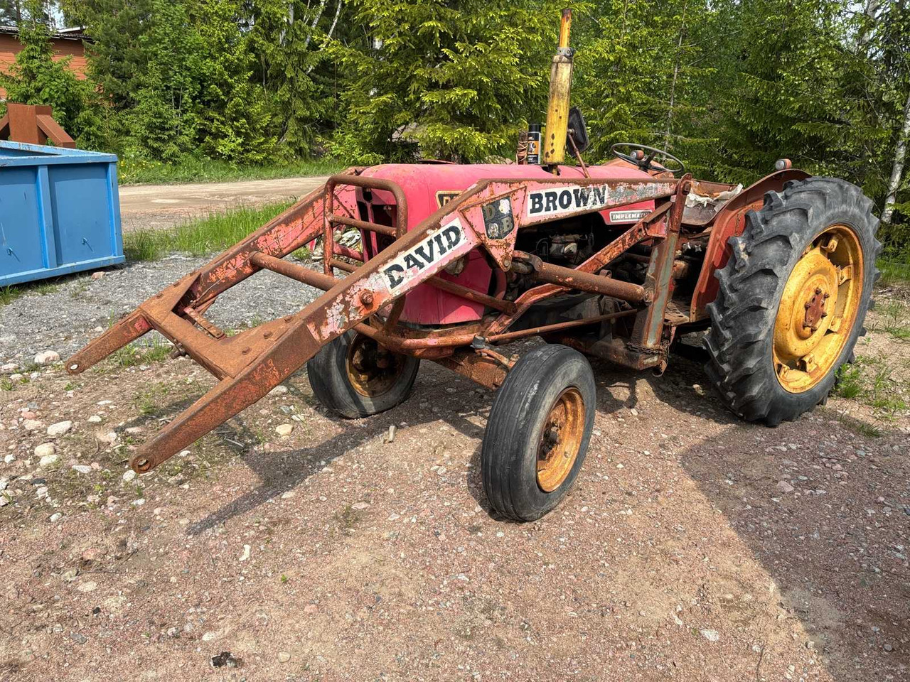 Tractor David Brown 990 Implematic - Tracteur agricole: photos 1 Tractor David Brown 990 Implematic - Tracteur agricole: photos 1