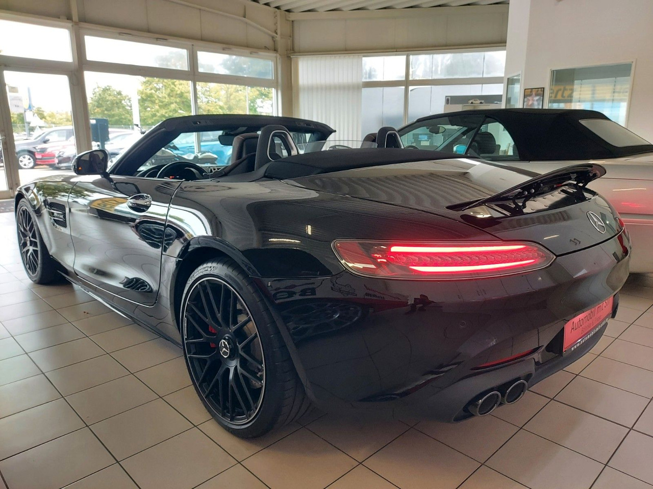 Cabriolet Mercedes-Benz AMG GT Roadster Nappa Burmester: photos 9