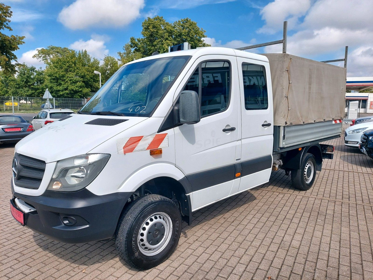 Mercedes-Benz Sprinter II Pritsche DoKa 316 4X4 Klima Standhei - Utilitaire rideaux coulissants (PLSC), Utilitaire double cabine: photos 4 Mercedes-Benz Sprinter II Pritsche DoKa 316 4X4 Klima Standhei - Utilitaire rideaux coulissants (PLSC), Utilitaire double cabine: photos 4