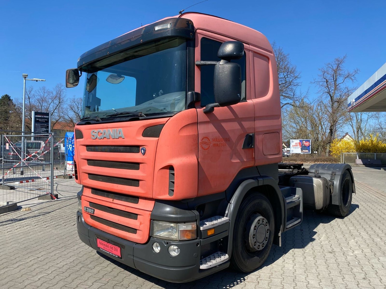 Scania SCANIA R380 4x2 KIPP-HYDRAULIK AUTOMATIK - Tracteur routier: photos 1 Scania SCANIA R380 4x2 KIPP-HYDRAULIK AUTOMATIK - Tracteur routier: photos 1