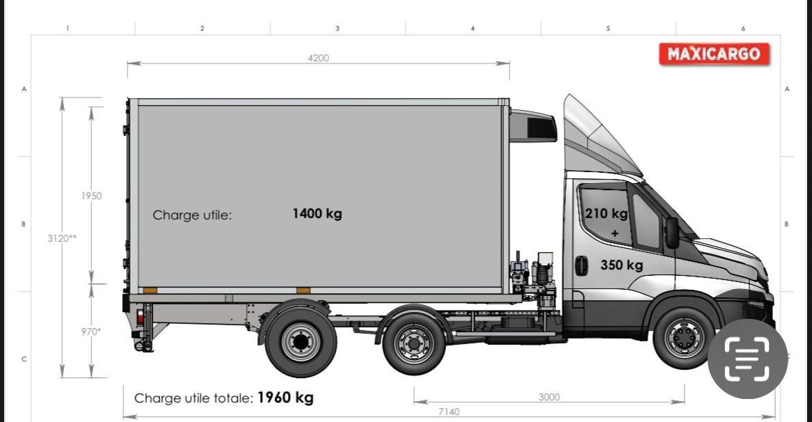 Iveco Daily 35C18 MAXICARGO Kühlkoffer/CARRIER/AC/EU6 - Utilitaire frigorifique: photos 5 Iveco Daily 35C18 MAXICARGO Kühlkoffer/CARRIER/AC/EU6 - Utilitaire frigorifique: photos 5