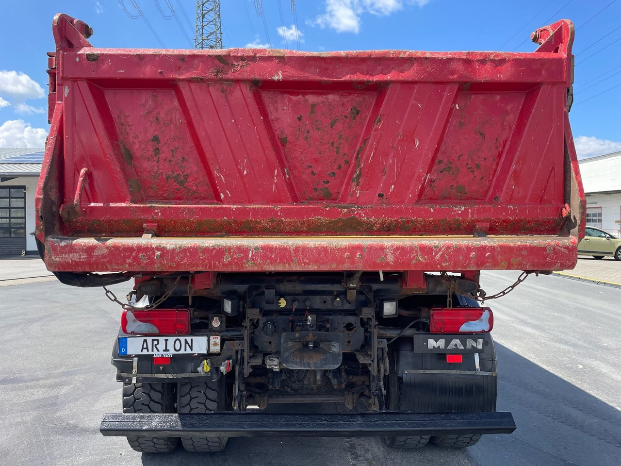 MAN TGA 26.360 6x6H Dreiseitenkipper/Kran/PALFINGER - Camion benne, Camion grue: photos 5 MAN TGA 26.360 6x6H Dreiseitenkipper/Kran/PALFINGER - Camion benne, Camion grue: photos 5