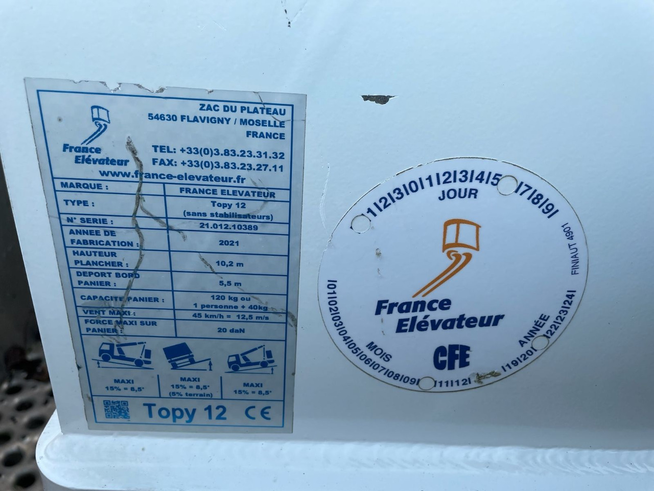 Camion avec nacelle Renault Master VB Hubsteiger/FRANCE-ELEVATEUR/12m/288h: photos 11