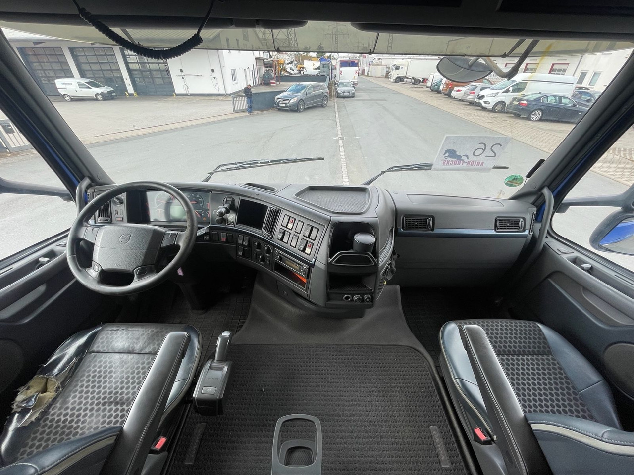 Camion à rideaux coulissants Volvo FH 460 EEV Dreiseiten-Getreidekipper/gel. NLA/AC: photos 10