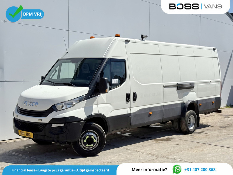 Iveco Daily 70C18 3.0L L4H2 Dubbellucht Airco Cruise Control Dubbele Schuif Oprijplaat Trekhaak Camera Tachograaf - Fourgon utilitaire: photos 1 Iveco Daily 70C18 3.0L L4H2 Dubbellucht Airco Cruise Control Dubbele Schuif Oprijplaat Trekhaak Camera Tachograaf - Fourgon utilitaire: photos 1