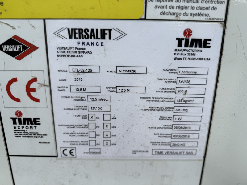 Véhicule utilitaire Renault Master T35 2.3 dCi L2H2 Hoogwerker Hubarbeitsbühne Aerial Lift Truck 12,5 Meter Versalift Airco Cruise Control Trekhaa: photos 14