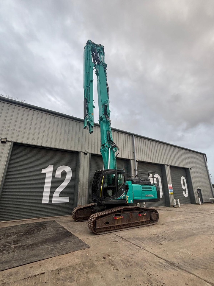 Kobelco SK400DLC-10 25m 3 Piece Demolition Arm - Pelle sur chenille: photos 1 Kobelco SK400DLC-10 25m 3 Piece Demolition Arm - Pelle sur chenille: photos 1