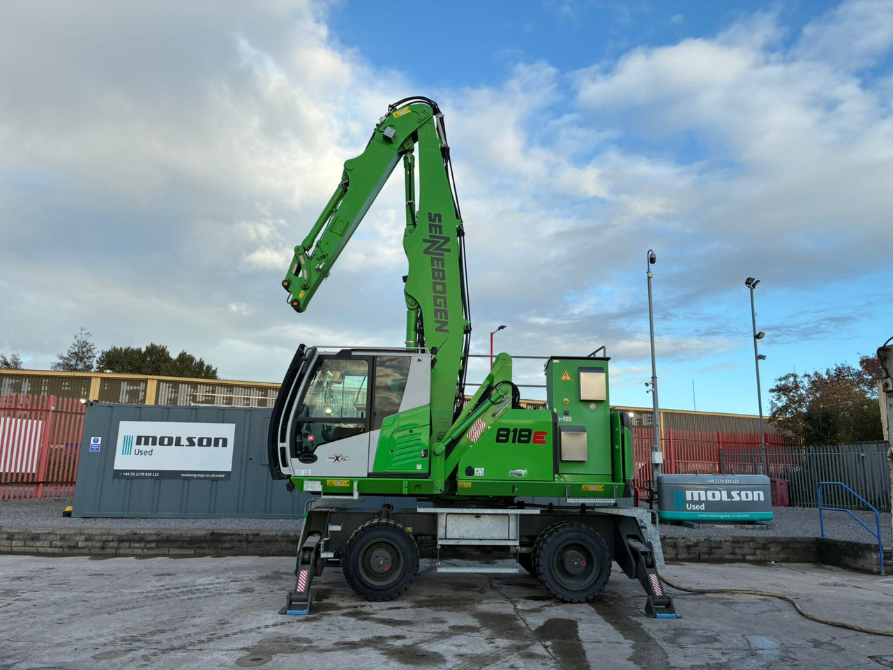 Sennebogen 818E Electric - Pelle de manutention: photos 2 Sennebogen 818E Electric - Pelle de manutention: photos 2