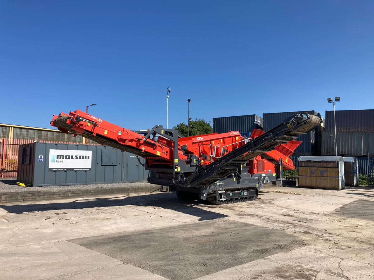 Terex 873+ - Crible: photos 1 Terex 873+ - Crible: photos 1