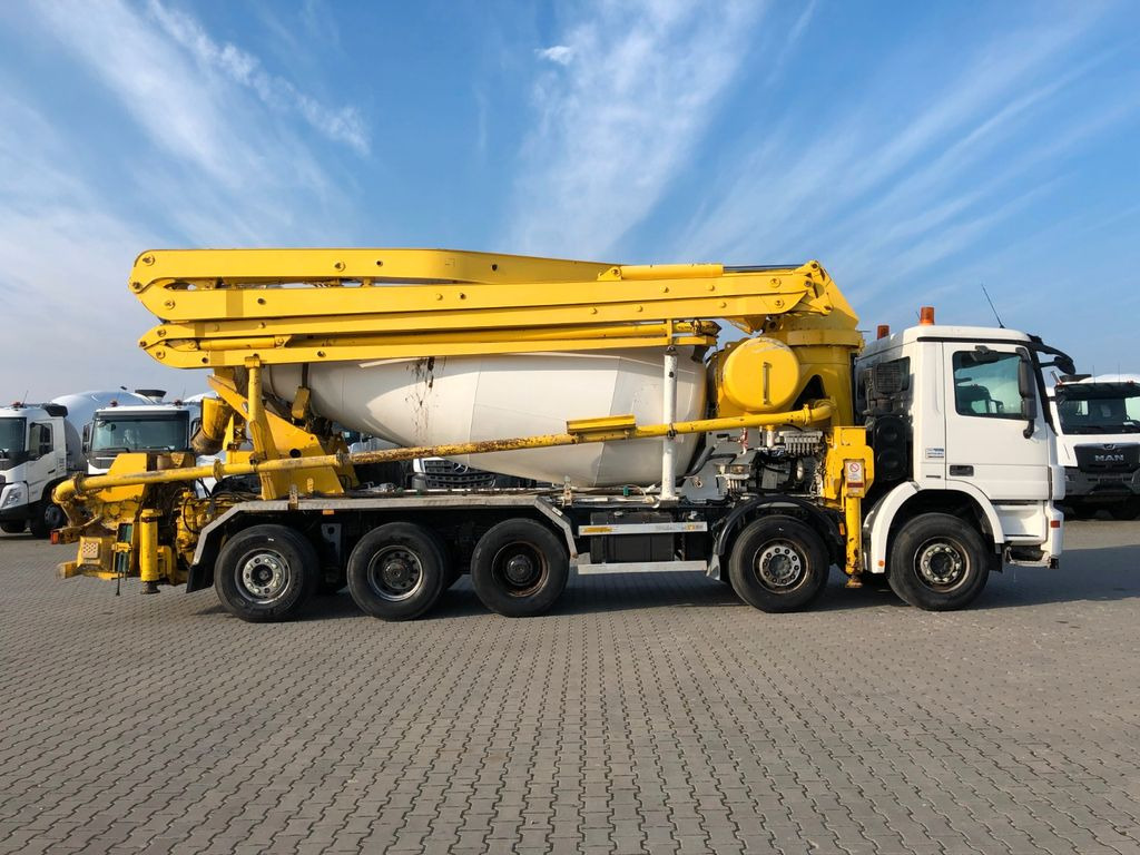 Mercedes-Benz 4148 SERMAC 33m 10 m3 MIXER - Camion pompe: photos 3 Mercedes-Benz 4148 SERMAC 33m 10 m3 MIXER - Camion pompe: photos 3