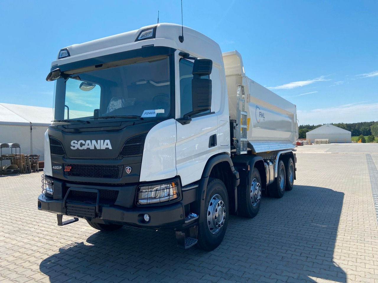 Scania P420 8x4 FML KIPPER - Camion benne: photos 2 Scania P420 8x4 FML KIPPER - Camion benne: photos 2