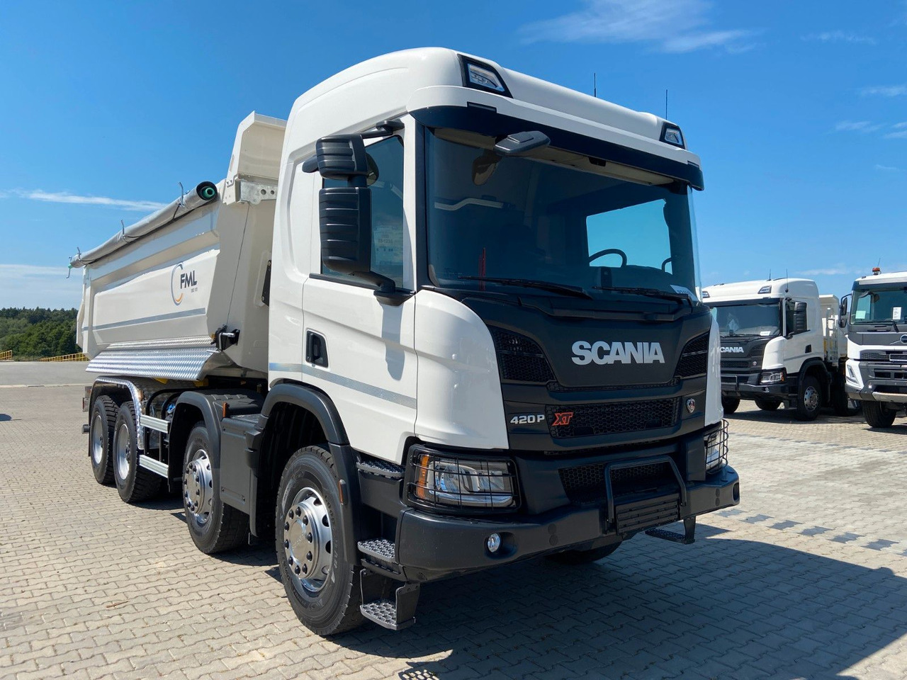 Scania P420 8x4 FML KIPPER - Camion benne: photos 1 Scania P420 8x4 FML KIPPER - Camion benne: photos 1