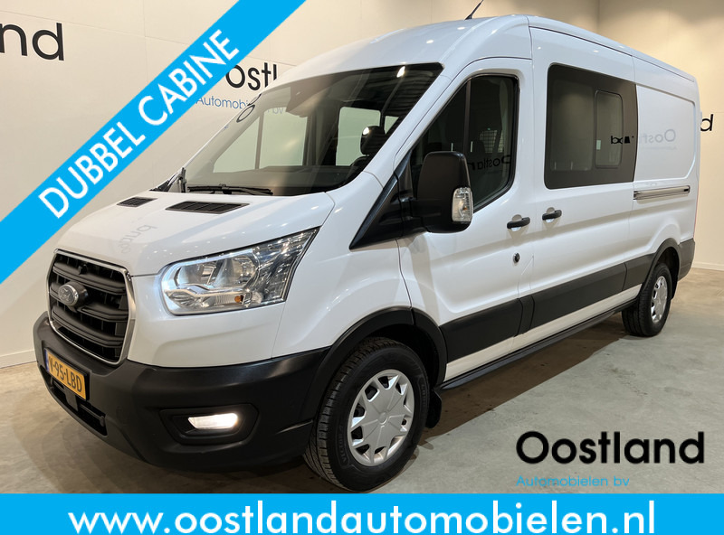 Ford Transit 350 2.0 TDCI L3H2 Trend 130 PK DC Dubbel Cabine / Euro 6 / Airco / Schuifdeur L + R / Cruise Control / Trekhaak / Camera / BPM VRIJ !! - Fourgon utilitaire, Utilitaire double cabine: photos 1 Ford Transit 350 2.0 TDCI L3H2 Trend 130 PK DC Dubbel Cabine / Euro 6 / Airco / Schuifdeur L + R / Cruise Control / Trekhaak / Camera / BPM VRIJ !! - Fourgon utilitaire, Utilitaire double cabine: photos 1