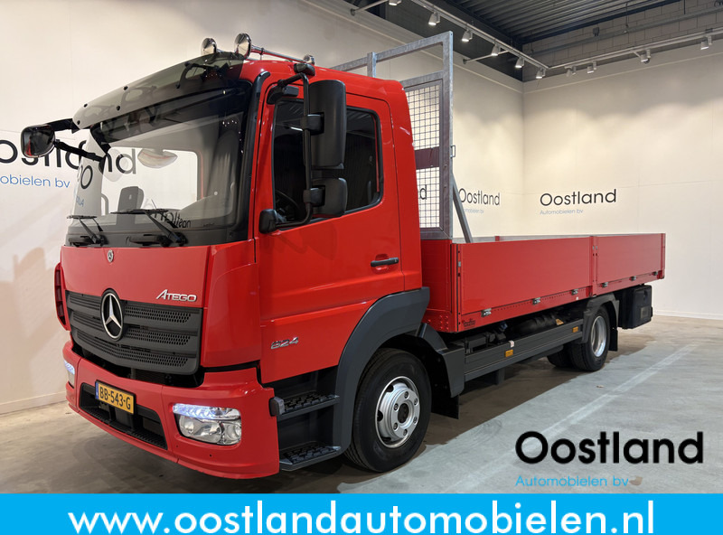 Mercedes-Benz Atego 824 BL Open Laadbak / 6 cil. Automaat / Airco / Cruise Control / 3 Zitplaatsen / 12.890 KM !! - Camion plateau: photos 1 Mercedes-Benz Atego 824 BL Open Laadbak / 6 cil. Automaat / Airco / Cruise Control / 3 Zitplaatsen / 12.890 KM !! - Camion plateau: photos 1