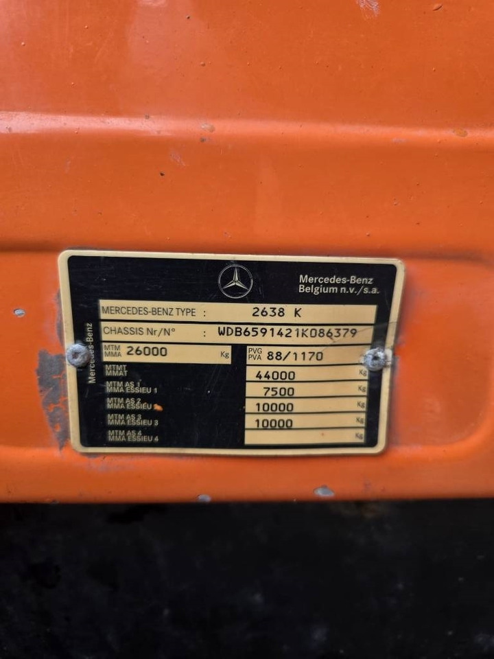 Mercedes-Benz 2638  en leasing occasion Mercedes-Benz 2638: photos 11