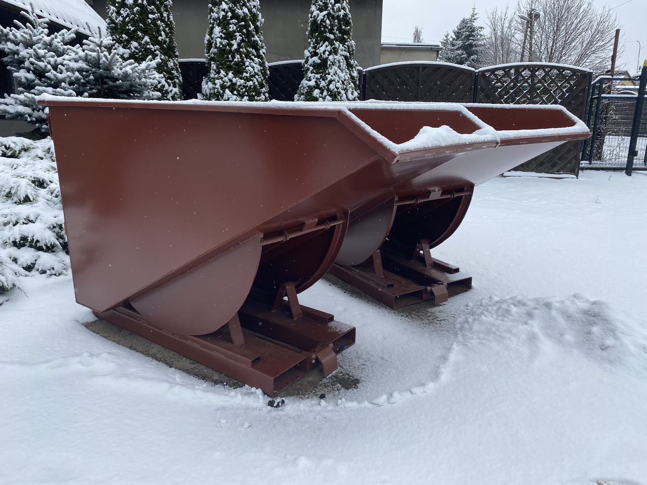 Metal-K Pojemnik samowyładowczy/kippercontainer TK1100 - Benne basculante: photos 4 Metal-K Pojemnik samowyładowczy/kippercontainer TK1100 - Benne basculante: photos 4