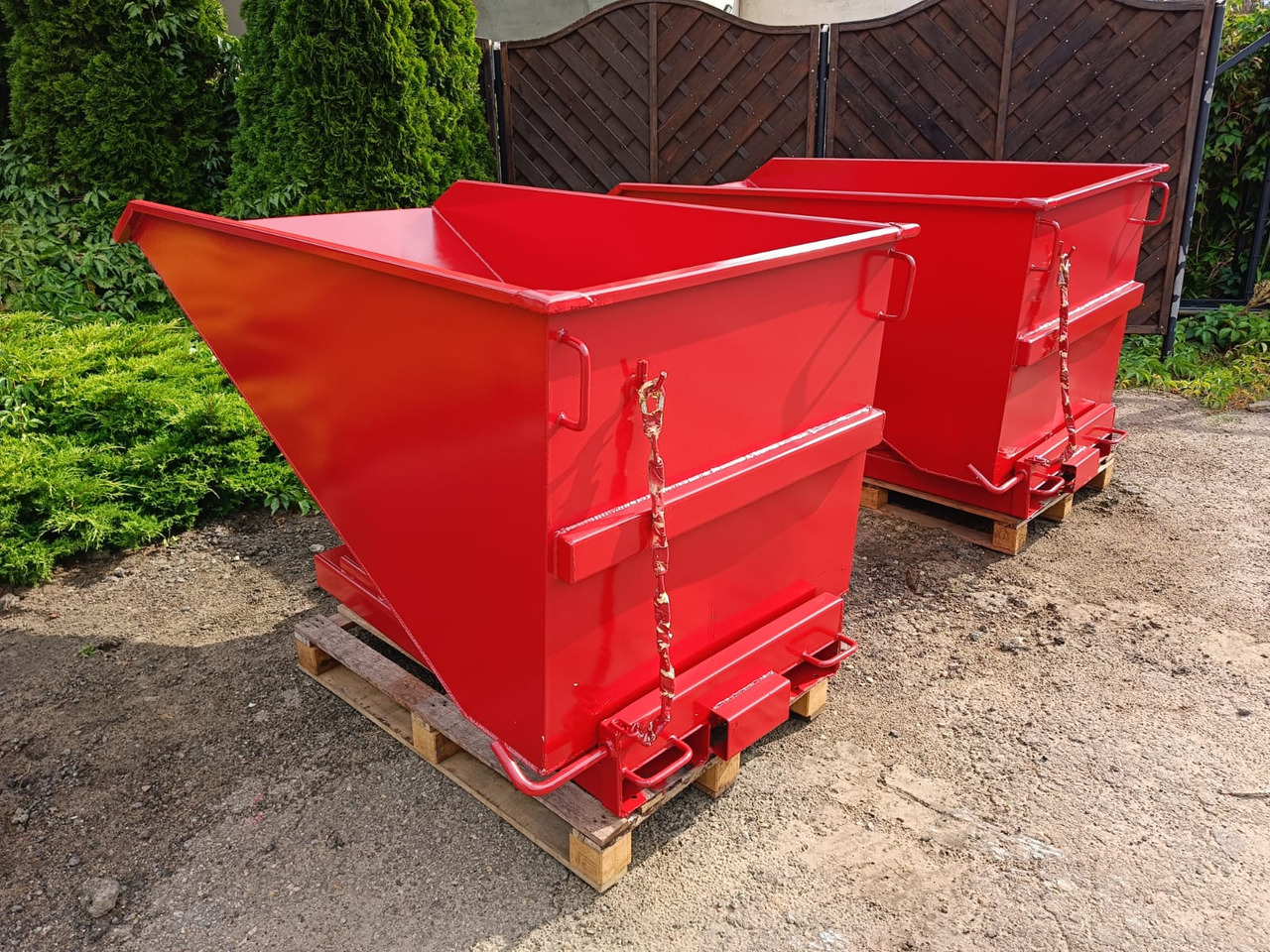 Metal-K Pojemnik samowyładowczy/kippercontainer TK1100 - Benne basculante: photos 2 Metal-K Pojemnik samowyładowczy/kippercontainer TK1100 - Benne basculante: photos 2