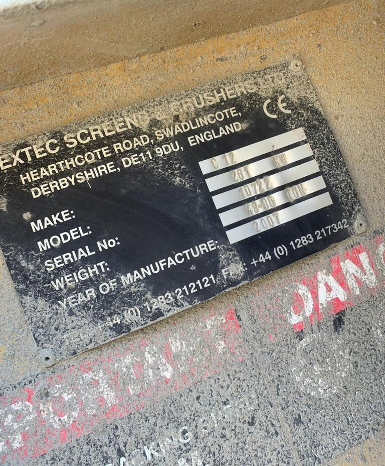 Concasseur à mâchoires Extec C12+: photos 6