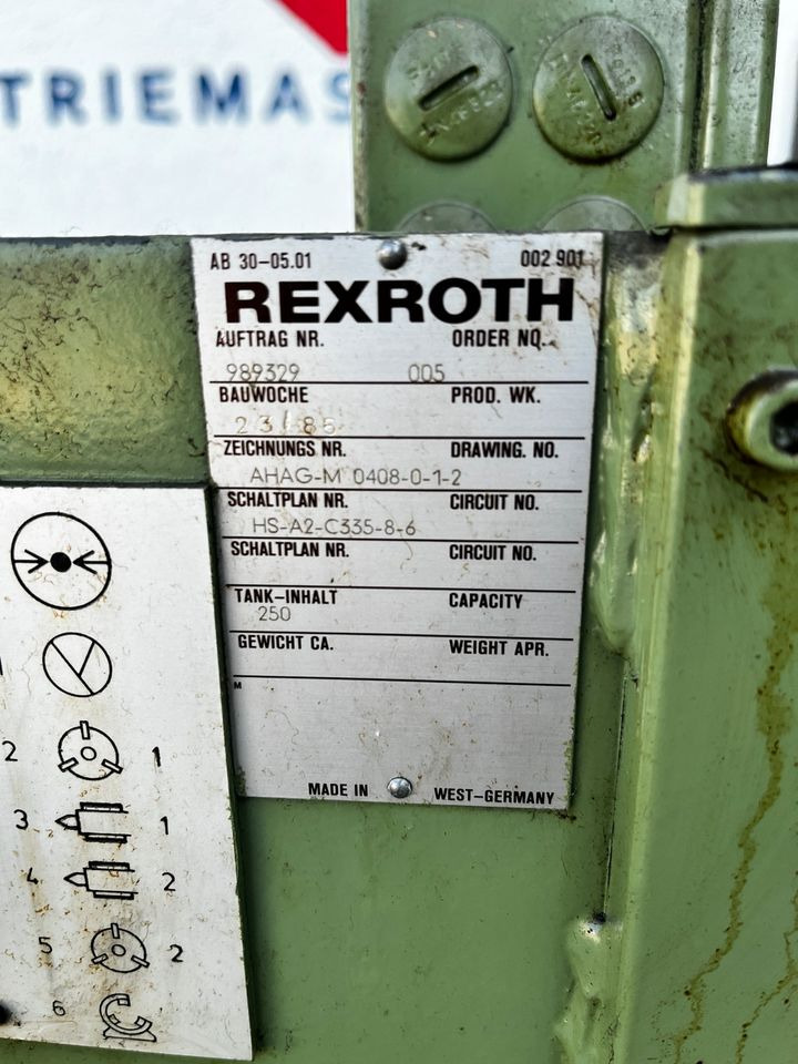 Hydraulikagregat Agregat REXROTH von einer CNC Drehmaschine - Machine à métaux: photos 5 Hydraulikagregat Agregat REXROTH von einer CNC Drehmaschine - Machine à métaux: photos 5