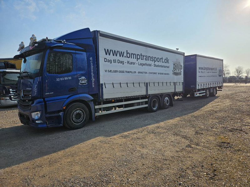 Mercedes-Benz Actros 2540 L // Lift // Kærre // ACC - Camion à rideaux coulissants: photos 1 Mercedes-Benz Actros 2540 L // Lift // Kærre // ACC - Camion à rideaux coulissants: photos 1