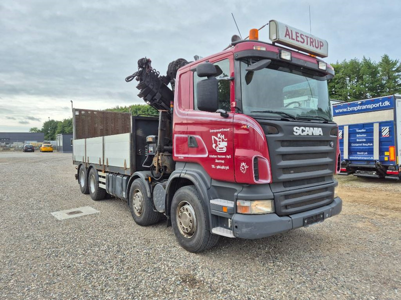 Camion grue Scania R480 8x2/4 // Hiab 244 EP-5 // Hyd - ramp: photos 17
