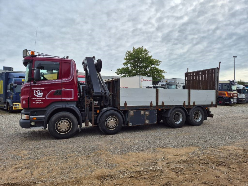 Camion grue Scania R480 8x2/4 // Hiab 244 EP-5 // Hyd - ramp: photos 12