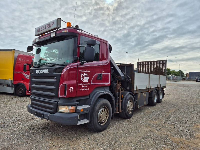Camion grue Scania R480 8x2/4 // Hiab 244 EP-5 // Hyd - ramp: photos 11
