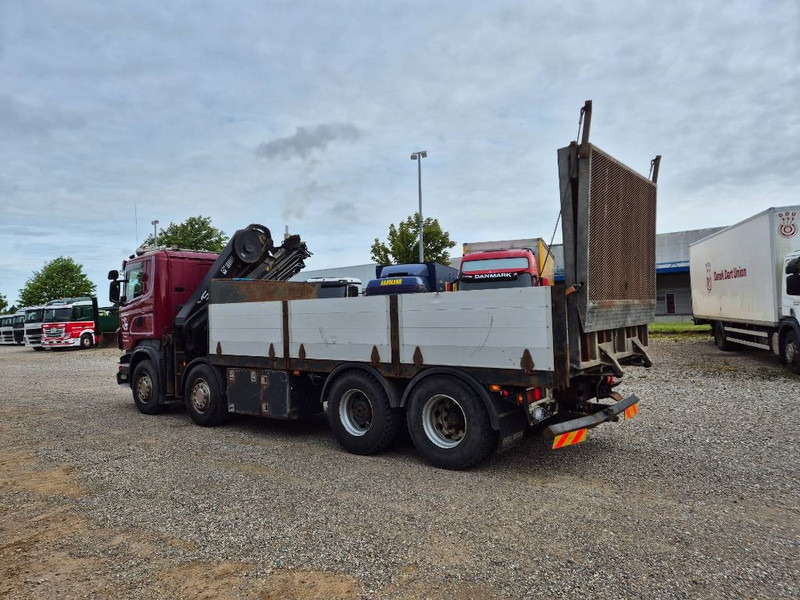 Camion grue Scania R480 8x2/4 // Hiab 244 EP-5 // Hyd - ramp: photos 13