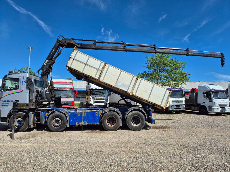 Volvo FH 460 8x2/4 //Hiab 166 E-4// 3 way tip - Camion grue: photos 1 Volvo FH 460 8x2/4 //Hiab 166 E-4// 3 way tip - Camion grue: photos 1